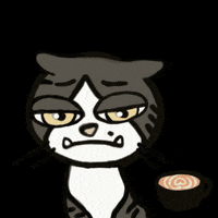 irene_hsyu cat coffee casper coffeeislife GIF