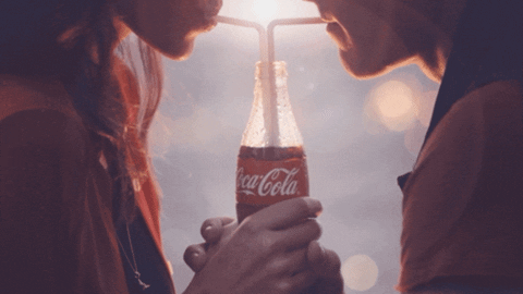 coca-cola love GIF