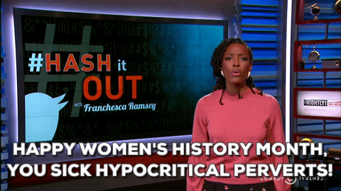franchesca ramsey women's history month GIF by chescaleigh