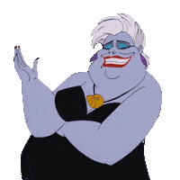 Ursula Lol Sticker by Disney Europe