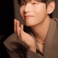 Kim Taehyung Smile GIF