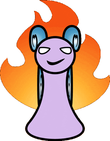 Yumieps giphyupload fire snail giphycreatortest Sticker