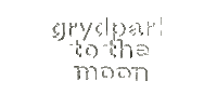 To The Moon Sticker by GrydPark
