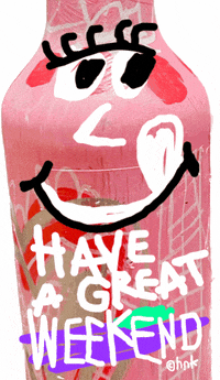 Pink Weekend GIF by KaoruHironaka