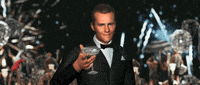 leonardo dicaprio party GIF by Morphin