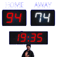 74 Away Sticker