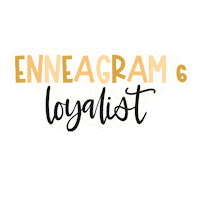 joannabusby enneagram drd loyalist digitalridgedesigns Sticker