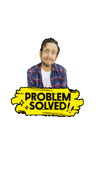 Problem Solved Sticker by WAVE Podcast Network