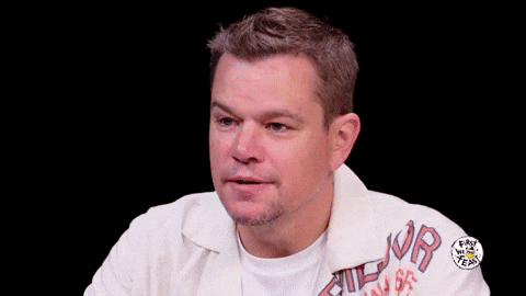Matt Damon Hot Ones GIF by First We Feast