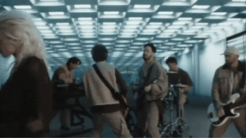LRNolasco giphygifmaker linkin park up from the bottom GIF