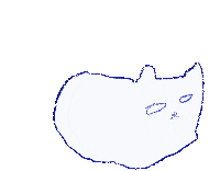 bluepencil39 cat oiia 비피 bluepencil Sticker