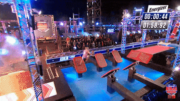 Gymnastics Muscle GIF by Australian Ninja Warrior