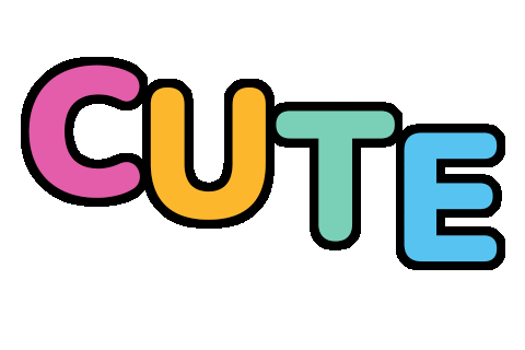 Youre Cute Love It Sticker