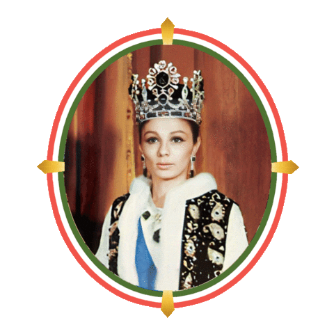 Pahlavi Sticker by Golesorkh Co.