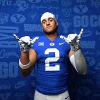 College Football Go Cougs GIF by BYU Cougars