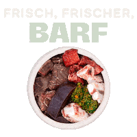 Hunger Hund Sticker by BARFERS