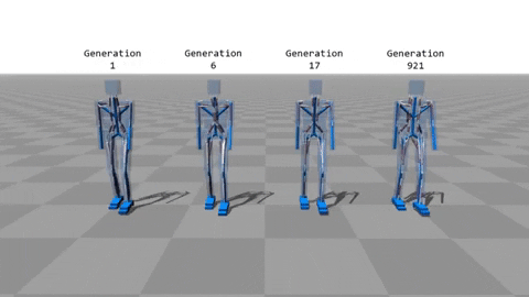 oddFace3 giphygifmaker science ai evolution GIF