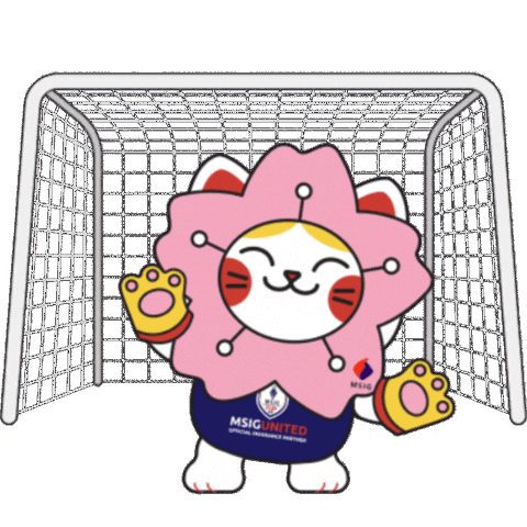 Cat Protect Sticker by MSIG Asia