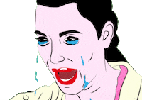Sad Kim Kardashian Sticker by Sony Music Norway