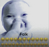 Folk Baby Meme GIF