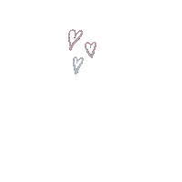 so4bachmann love rose pastel heard Sticker