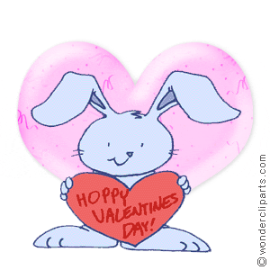 Valentines Day Bunny GIF