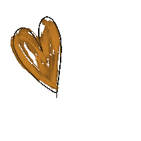 MaLaArt love heart hearts love you Sticker