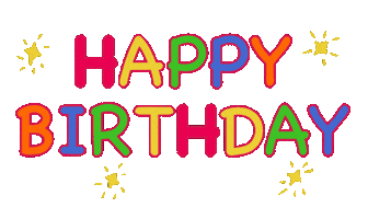 Happy Birthday Celebration Sticker