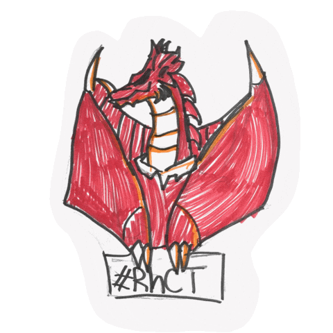 Eisteddfod Sticker by Menter Iaith Rhondda Cynon Taf
