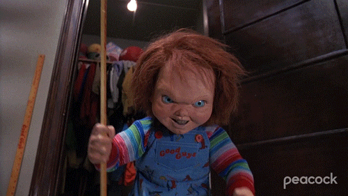 Childs Play Halloween GIF by Peacock