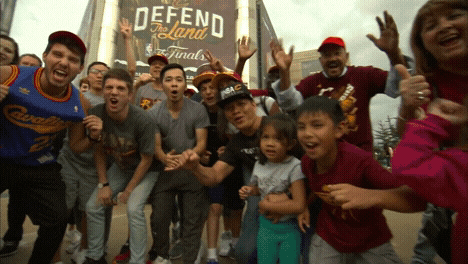 cleveland cavaliers the q GIF by NBA