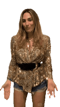 Swipe Up Golden Girl Sticker