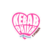 Kebab Sticker by Schysst Käk