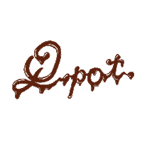 Chocolate Sticker by Q-pot.