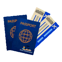 Flight Tickets Sticker by Deinurlaubsdeal