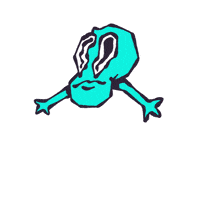 thejimmyp animated ghost goofy freaky GIF