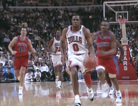 chicago bulls dunk GIF