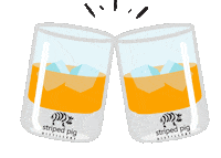 Cheers Drinks Sticker by localchoicespirits