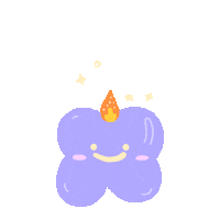 junejune666 candle scented candle moomoocandle Sticker