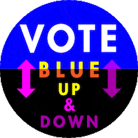Vote Election Sticker by Laura Smith Art