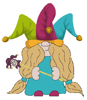 April Fools Day Gnome Sticker