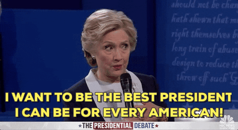 Hillary Clinton I Want To Be The Best President I Can Be For Every American GIF by Election 2016