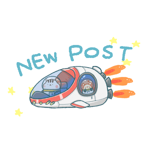 starship Sticker by MICEBOX