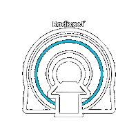Cancer Radiation Sticker by Rocol