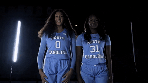 North Carolina Point GIF by UNC Tar Heels