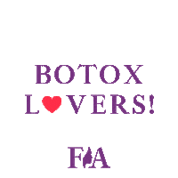 facialacademy botox facial harmonização facial paciente Sticker