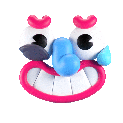 Nervous 3D Sticker by Grand Chamaco