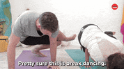 Yoga Pose GIF by BuzzFeed