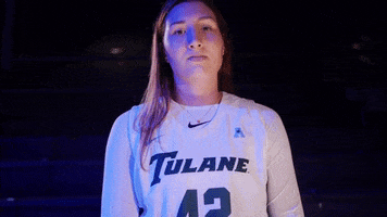 College Basketball Mia GIF by GreenWave