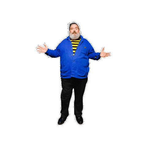 Old Man Storytelling Sticker
